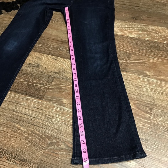 Banana Republic slim bootcut dark wash jeans 27S - Picture 3 of 7